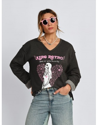 Sudadera Gris Mi Sitio...