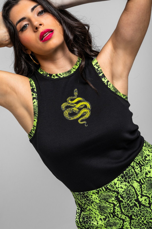 Camiseta Escote Nadador Lolina SNAKE 2