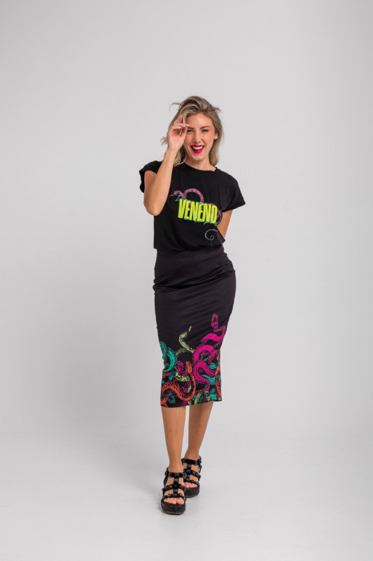 Camiseta sin mangas corte canalla Lolina SNAKE 2