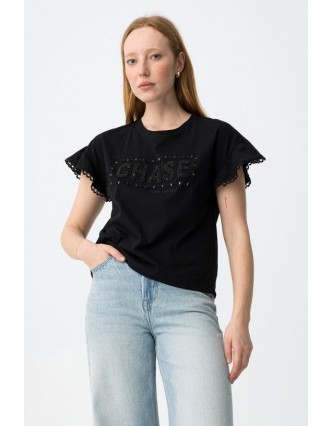 Camiseta Noemia Negra Tiffosi