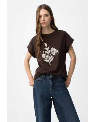 Camiseta Natalie Chocolate...