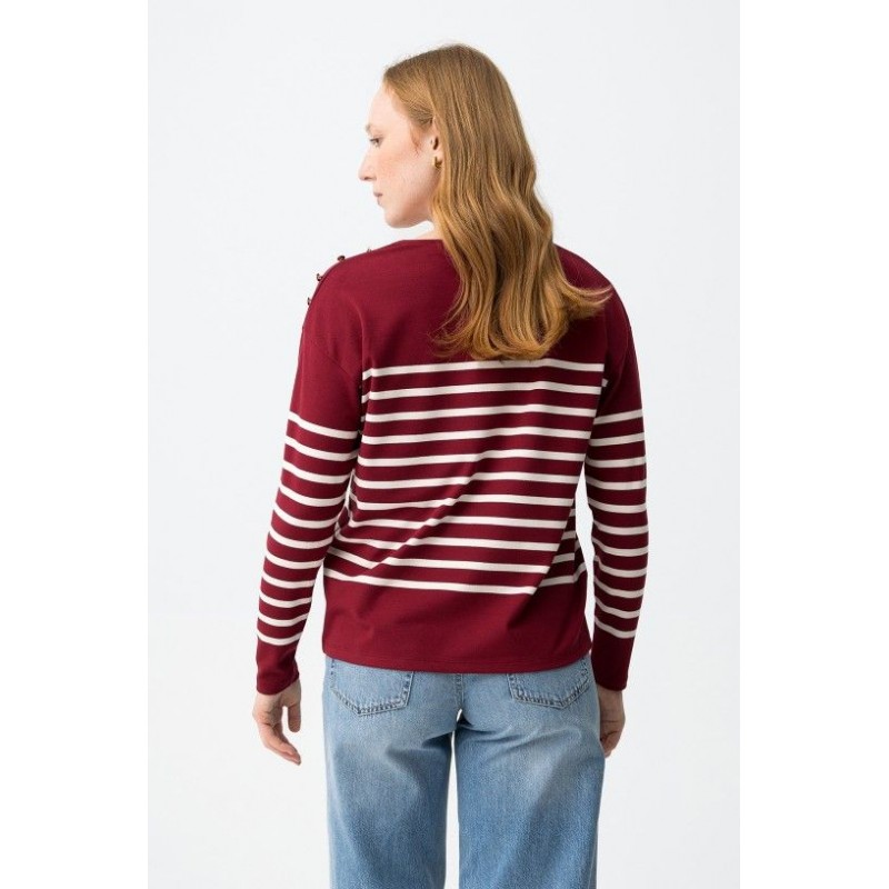 Camiseta Venice 4 Rojo Tibetano Tiffosi