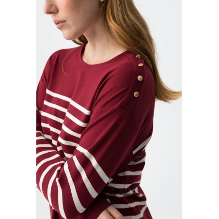 Camiseta Venice 4 Rojo Tibetano Tiffosi