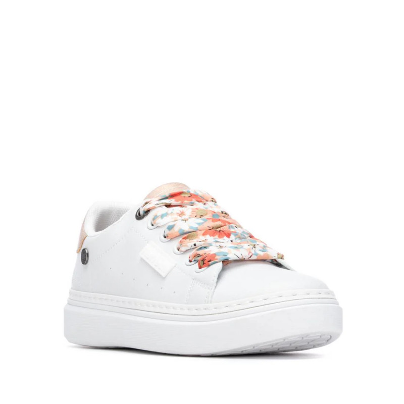 Deportivo Cordones Blanco / Coral  Refresh 2