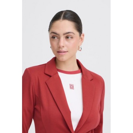 Blazer Kate Corta Entallada Garnet ICHI