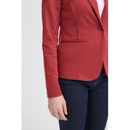 Blazer Kate Corta Entallada Garnet ICHI