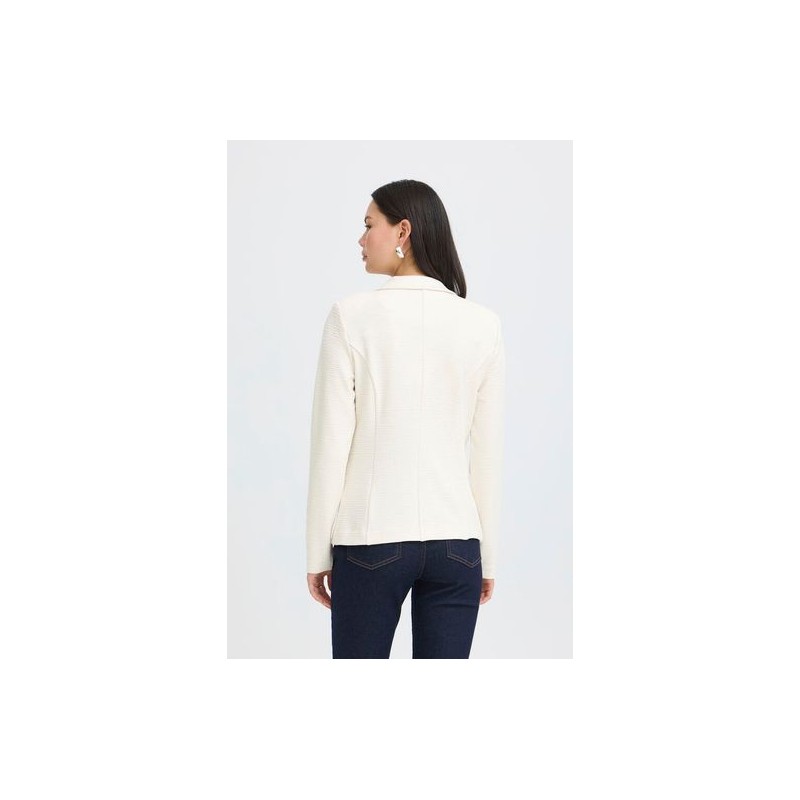 Blazer Kate Corta Entallada Almond Milk ICHI