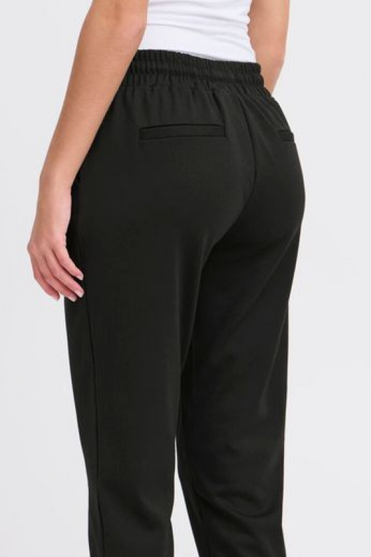 Pantalon Kate Estrecho Tobillero Black ICHI 2