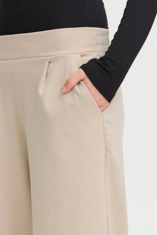 Pantalon Kate Ancho Tobillero Doeskin ICHI 2