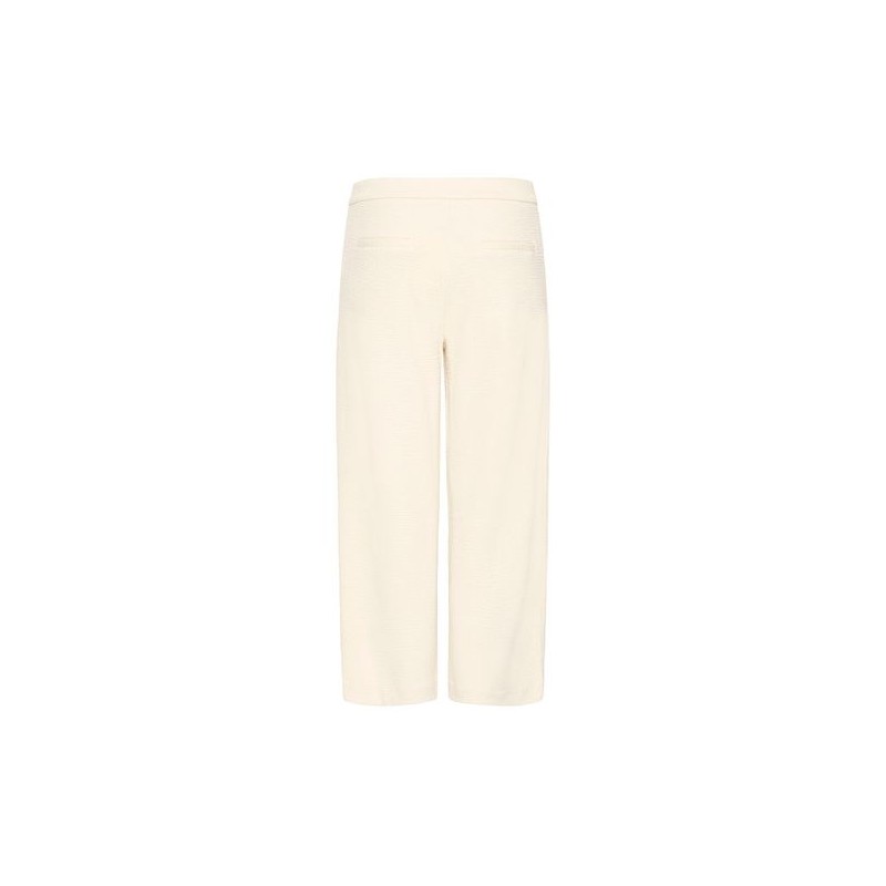 Pantalon Kate Ancho Tobillero Almond Milk ICHI