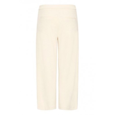 Pantalon Kate Ancho Tobillero Almond Milk ICHI