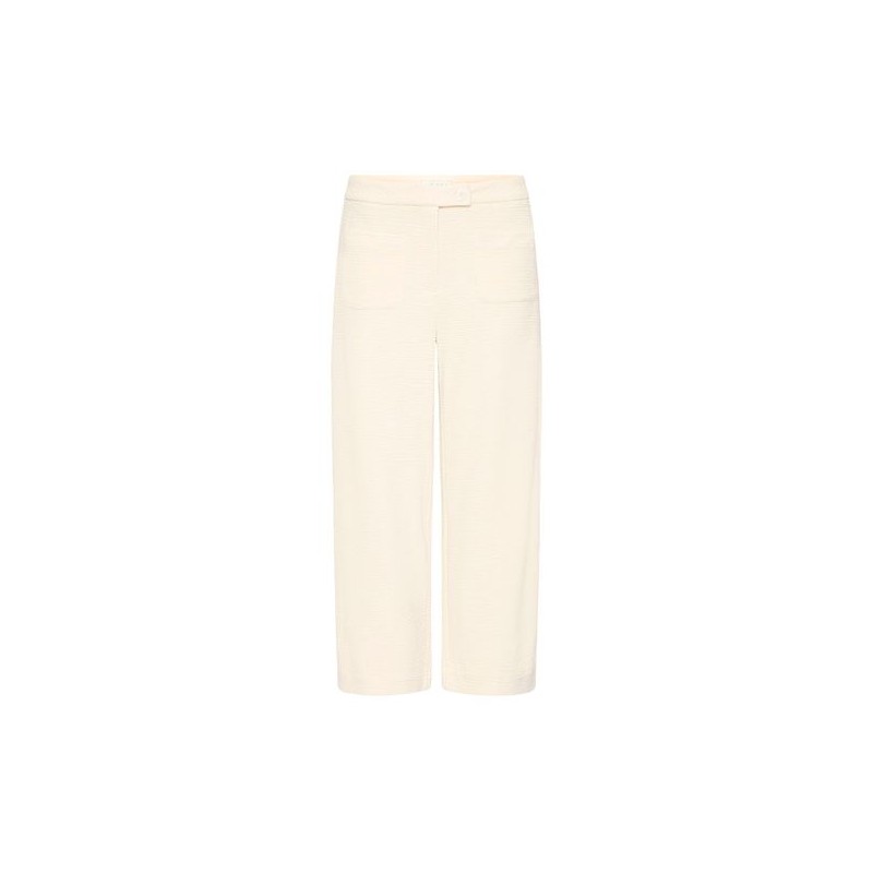 Pantalon Kate Ancho Tobillero Almond Milk ICHI