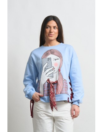 Sudadera Selfie Anabel Lee