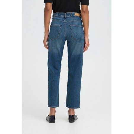Pantalon Twiggy Raven Medium Blue ICHI