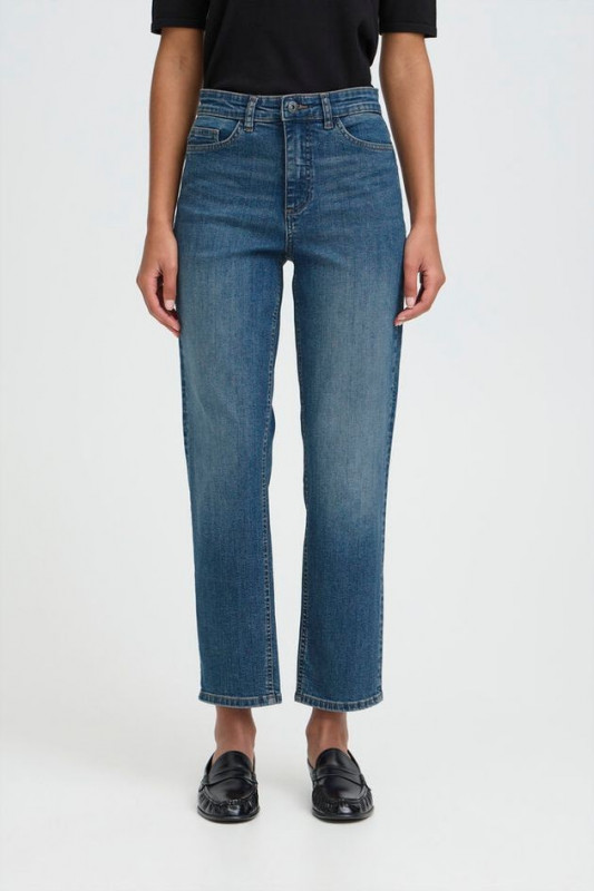 Pantalon Twiggy Raven Medium Blue ICHI 2