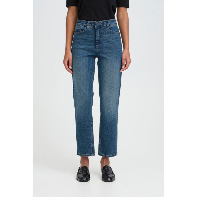 Pantalon Twiggy Raven Medium Blue ICHI