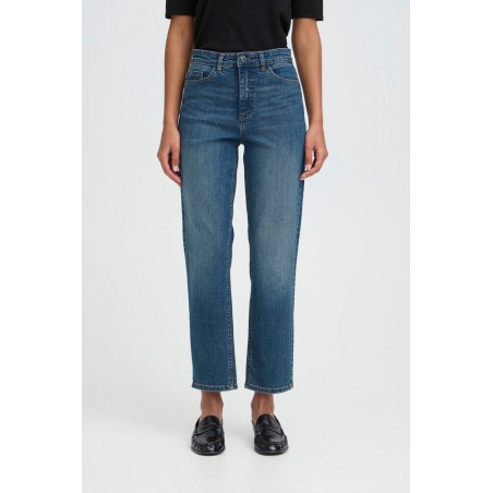 Pantalon Twiggy Raven Medium Blue ICHI