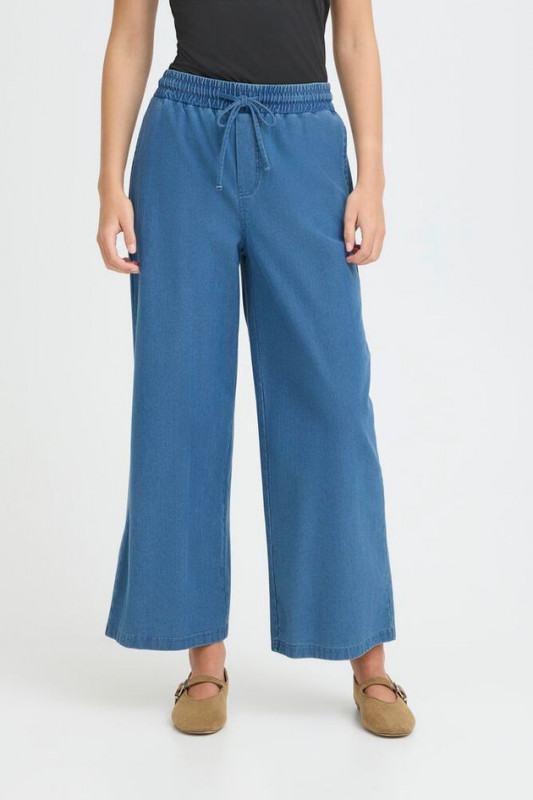 Pantalon Kate Denim Medium Blue ICHI 2