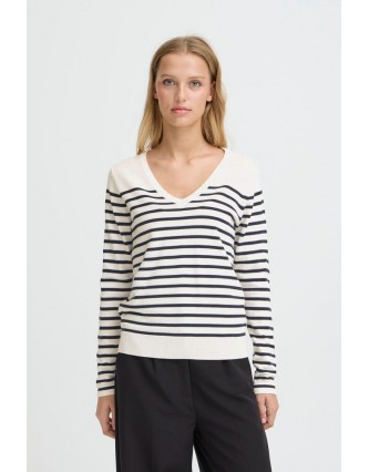 Jersey Luls V-Neck Solid...