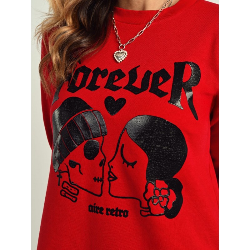 ▷ Comprar Vestido Rojo Forever Blonda Aire Retro | Sopotey Woman.