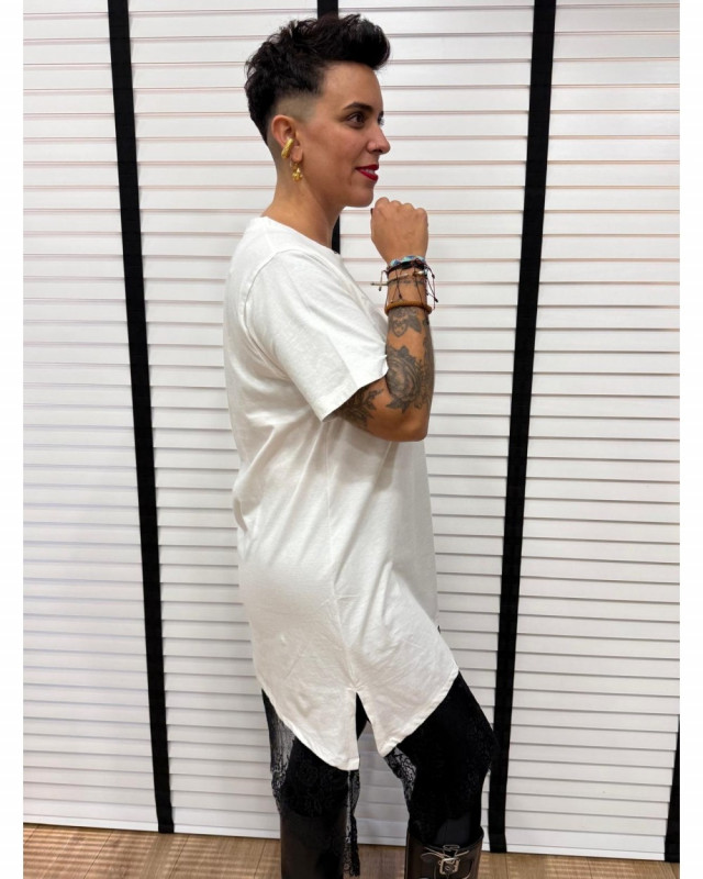 ▷ Camiseta Mad Influence Asimétrica LOGO | Sopotey 2