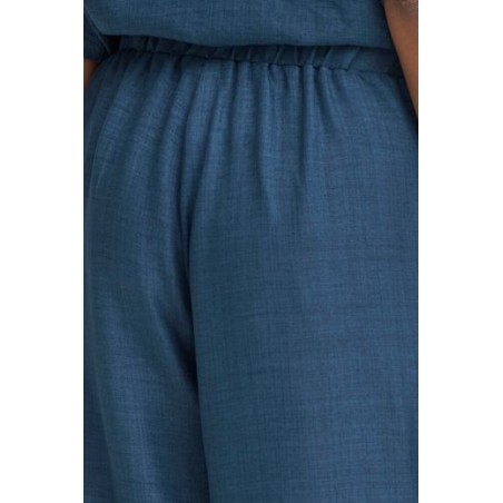 Pantalon Katico True Navy Melange ICHI