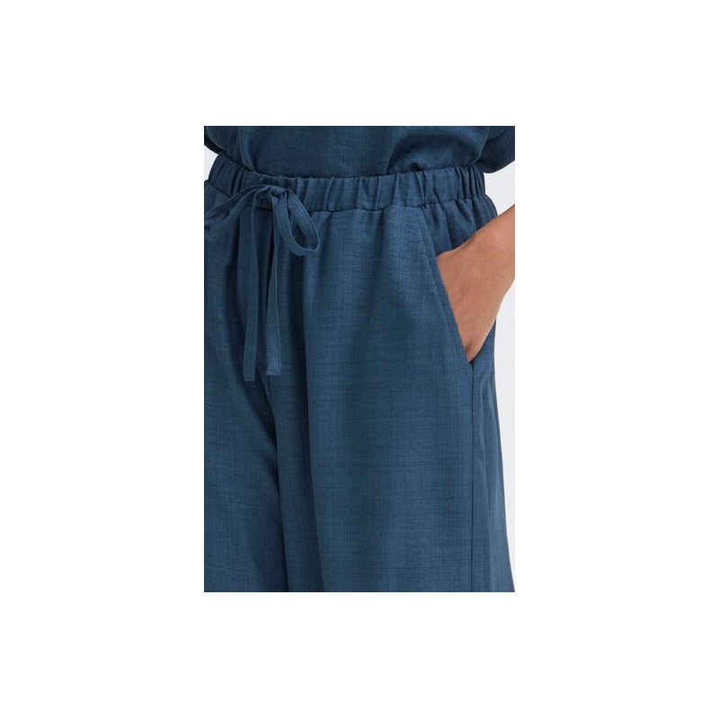 Pantalon Katico True Navy Melange ICHI