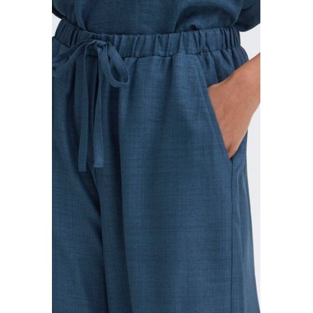 Pantalon Katico True Navy Melange ICHI