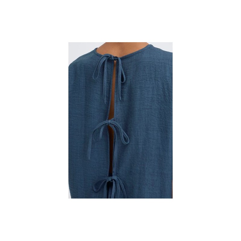 Blusa Katico True Navy Melange ICHI
