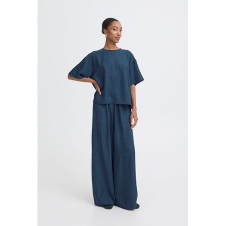 Blusa Katico True Navy Melange ICHI