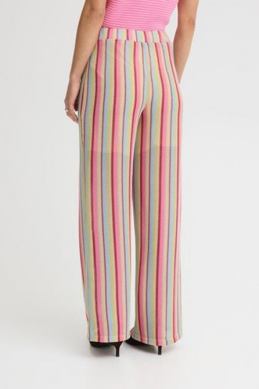 Pantalon Libella Multi Pastel Stripe ICHI 2
