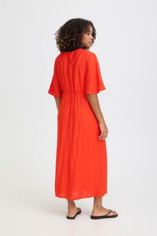 Vestido Imelda Fiery Red  ICHI 2