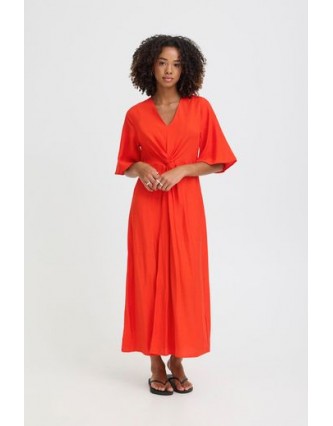 Vestido Imelda Fiery Red ICHI