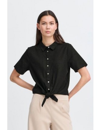 Blusa Linno 2 Black ICHI