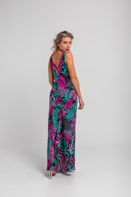 Vestido Midi Cremallera Lolina NOCTURNA 2