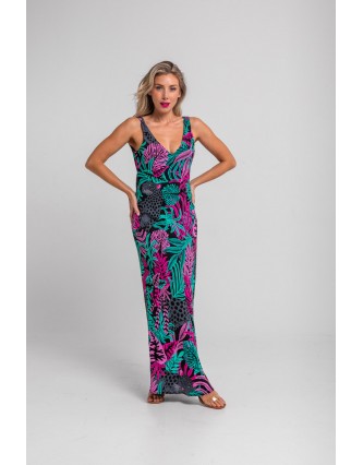 Vestido Midi Cremallera...