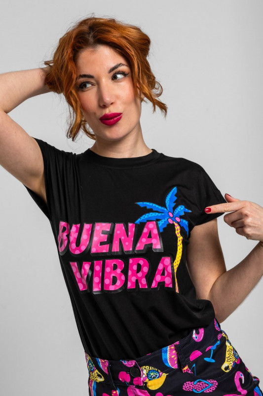 Camiseta Sin Mangas Corte Canalla Lolina SUMMER TIME 2