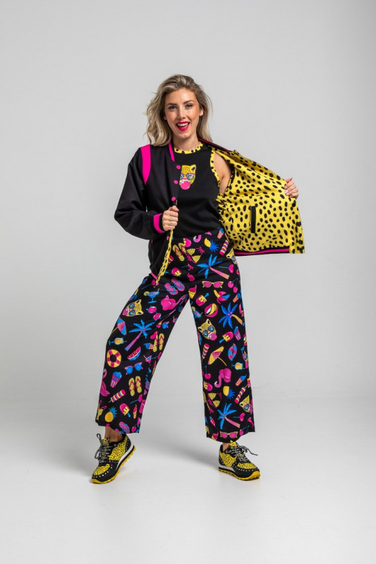 Bomber Reversible Lolina LET´S GO TO THE BEACH 2