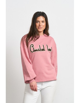 Sudadera Basica Rosa Anabel...