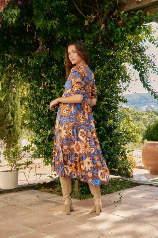 ▷ Vestido Tierra Eve Midi Jaase| Sopotey 2