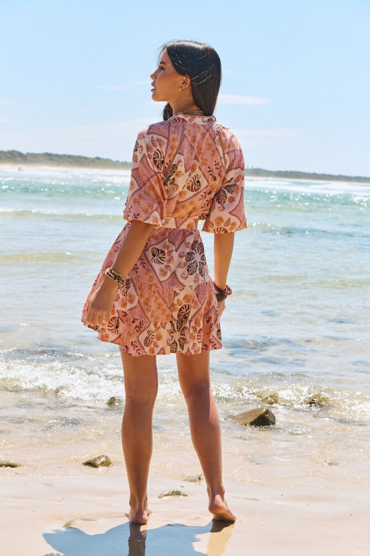 ▷ Vestido Tahitian Inka Mini Jaase| Sopotey 2