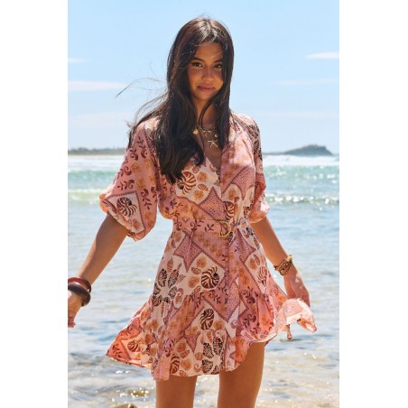 ▷ Vestido Tahitian Inka Mini Jaase| Sopotey