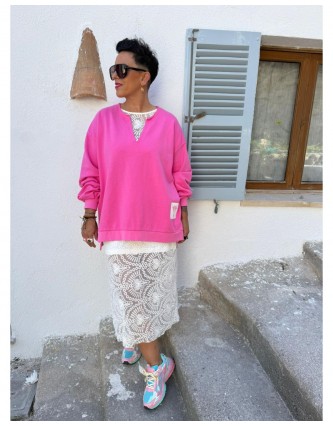 Sudadera Pink Rosas Mad...