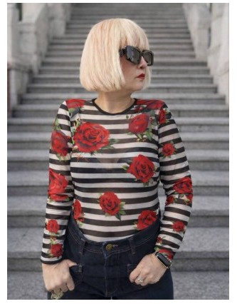 Camiseta Tul Rosas Noc the...