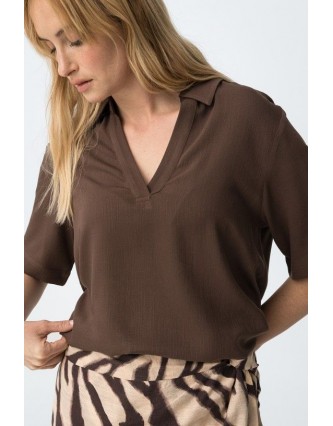 Blusa Amora Chocolate Tiffosi