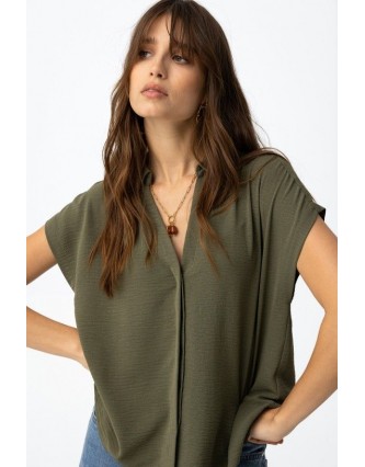 Camisa Berto 1 Patina Green...