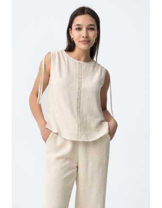 Top Zeki Beige Tiffosi