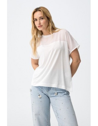 Camiseta Sky Blanca Tiffosi
