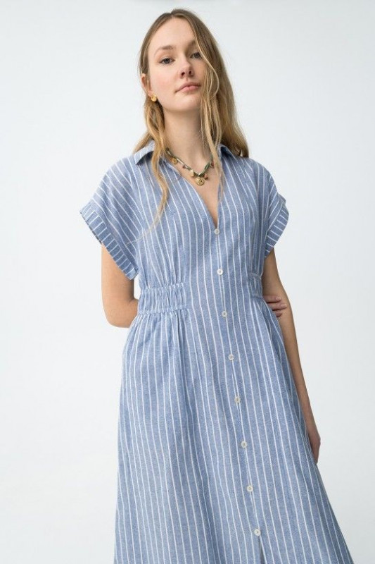 Vestido Camomila 1 Azul Bebé Tiffosi 2