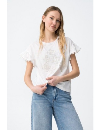 Camiseta Noemia Blanco Tiffosi